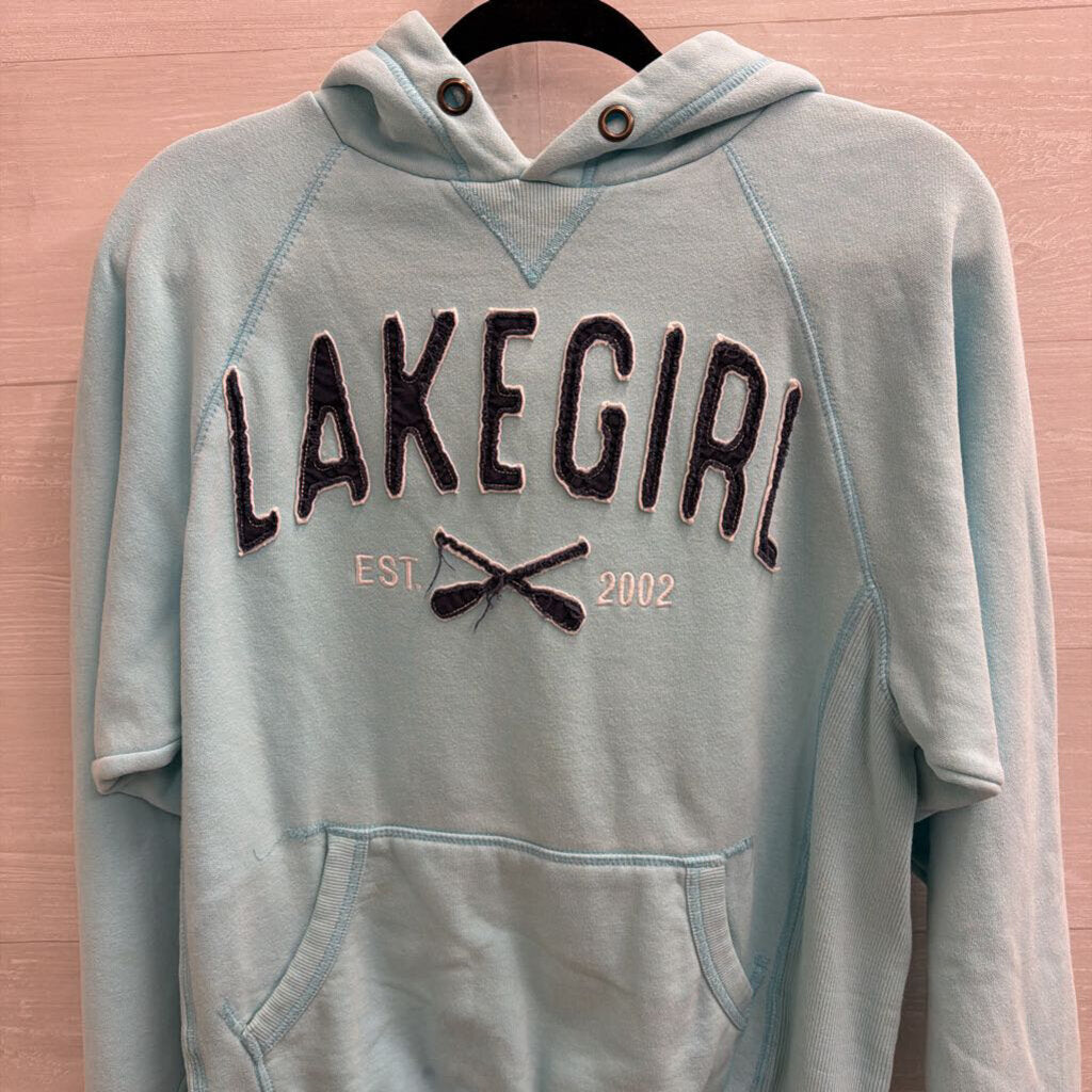 Blue 84 Blue Lake Girl Hoodie Small