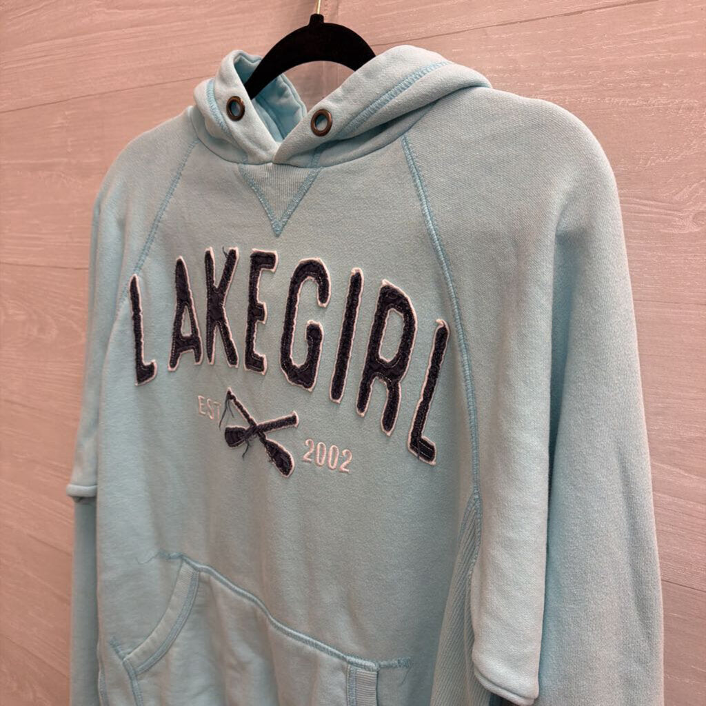 Blue 84 Blue Lake Girl Hoodie Small