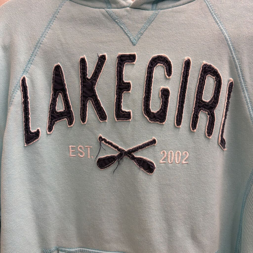 Blue 84 Blue Lake Girl Hoodie Small