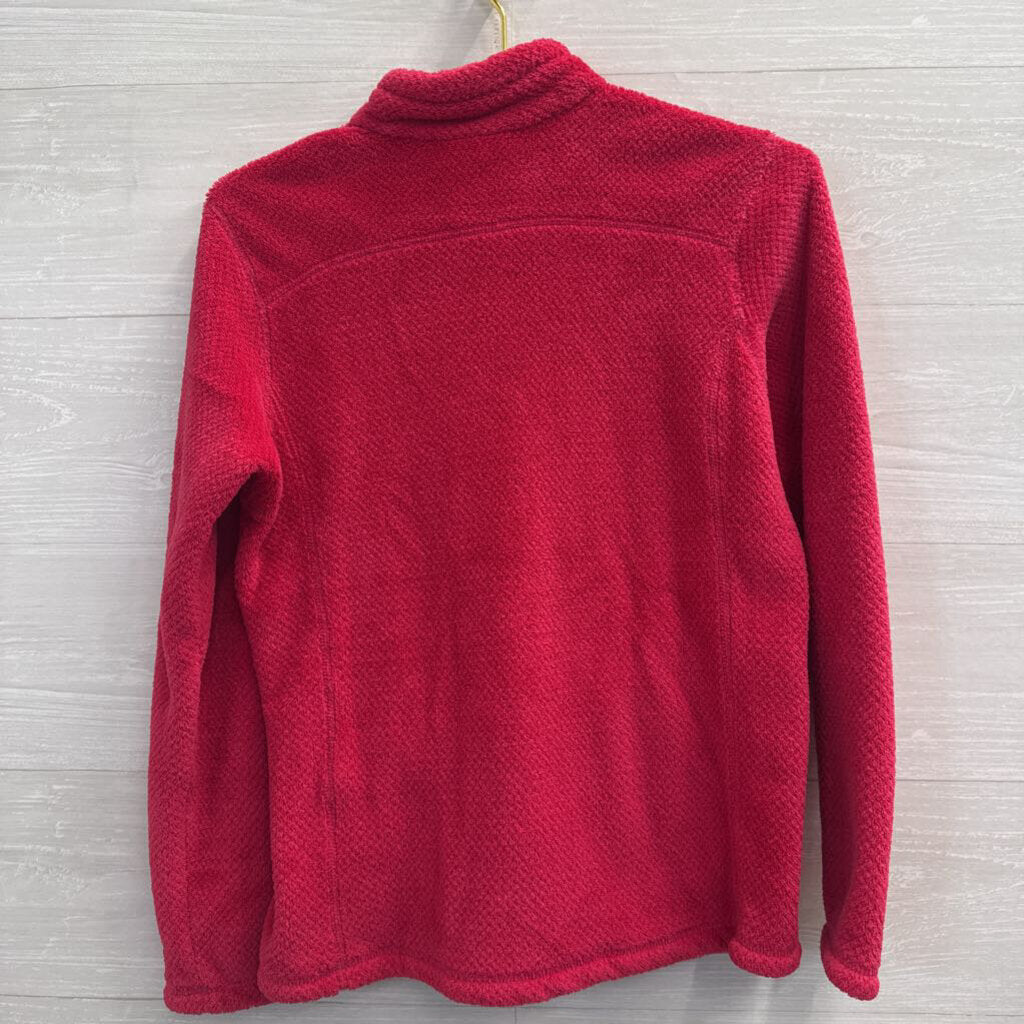 Patagonia Pink Fleece Long Sleeve Pullover Small