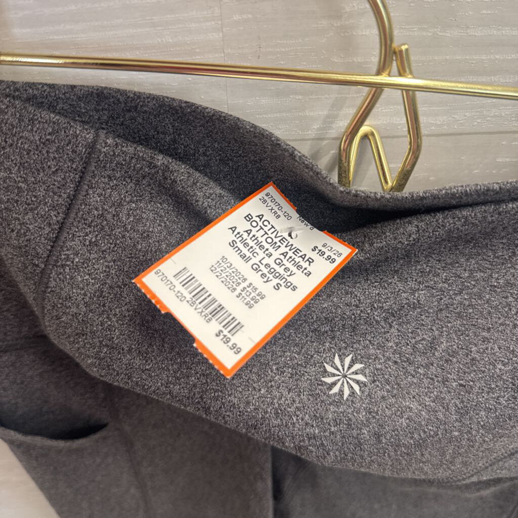 Athleta Grey Athletic Leggings Small