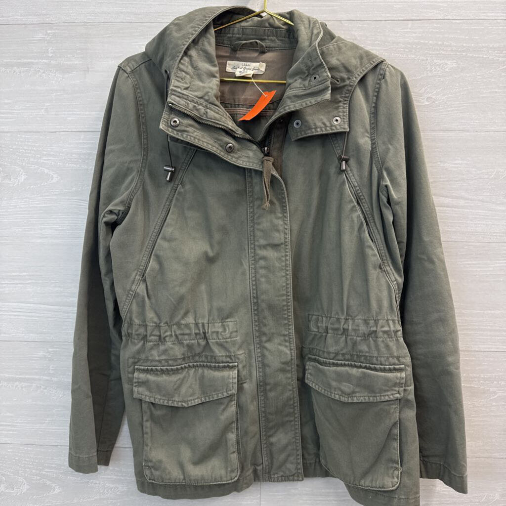 Label of Graded Goods Green Zip Up Hooded Jacket 12