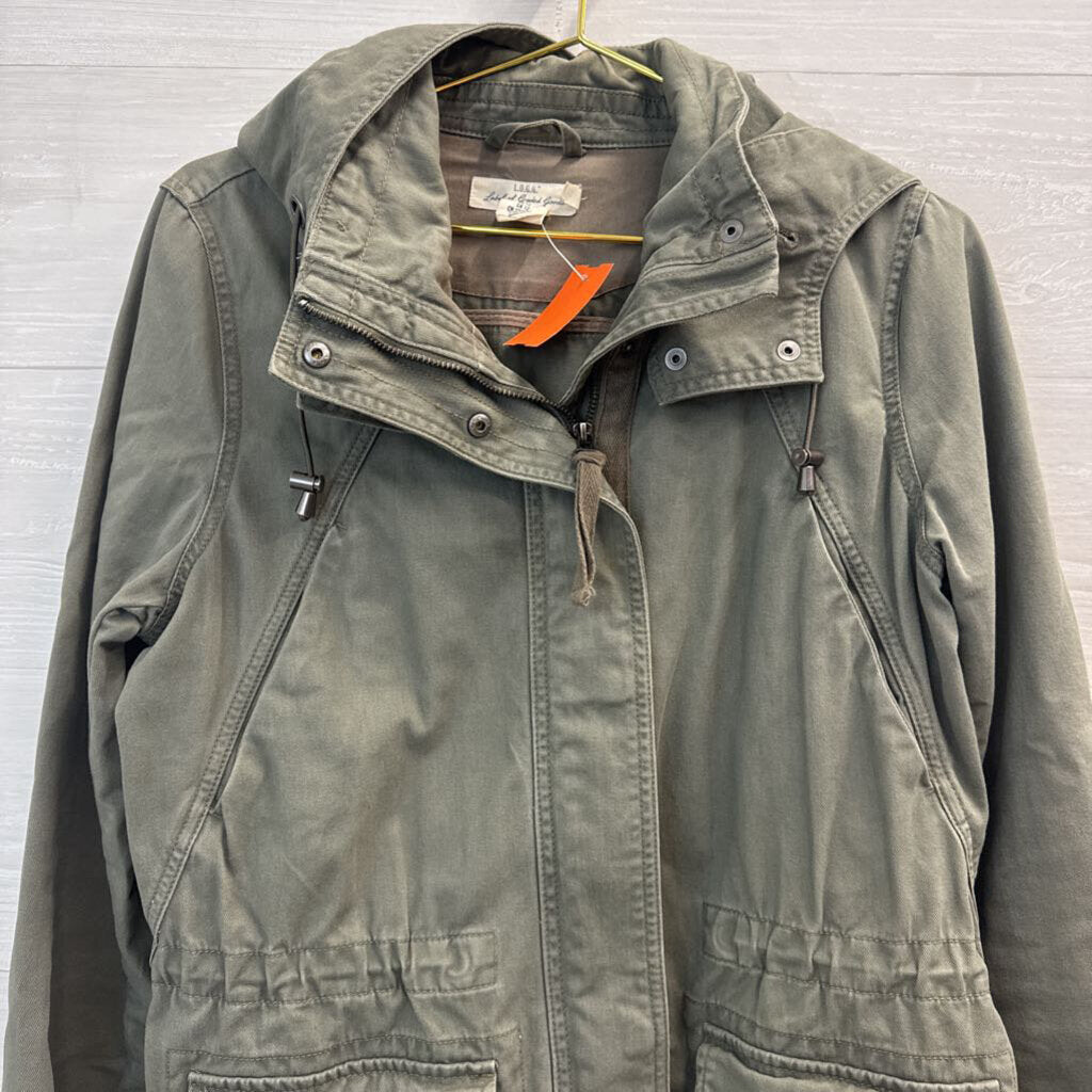 Label of Graded Goods Green Zip Up Hooded Jacket 12
