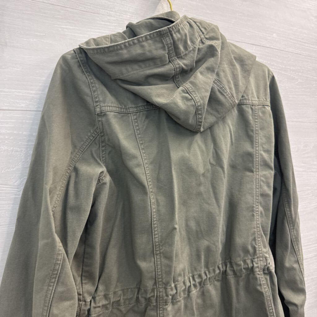 Label of Graded Goods Green Zip Up Hooded Jacket 12