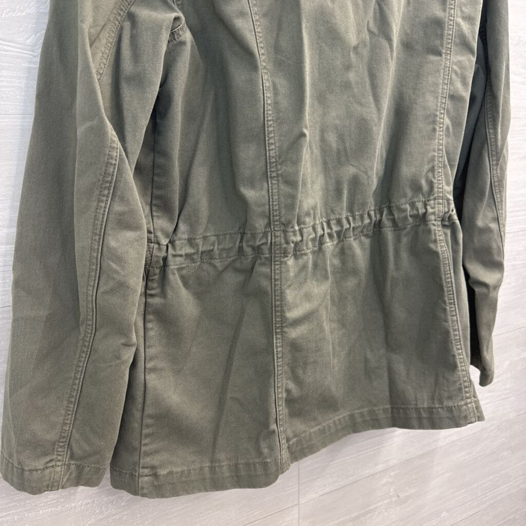 Label of Graded Goods Green Zip Up Hooded Jacket 12