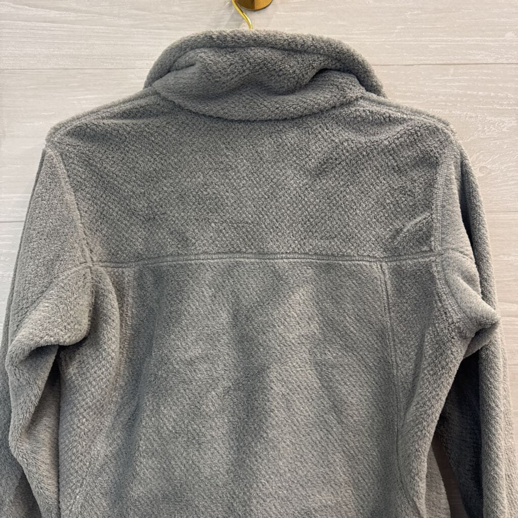 Patagonia Soft Grey Fleece Pullover Medium