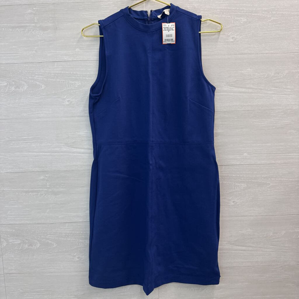 Loft Blue Sleeveless Dress Medium