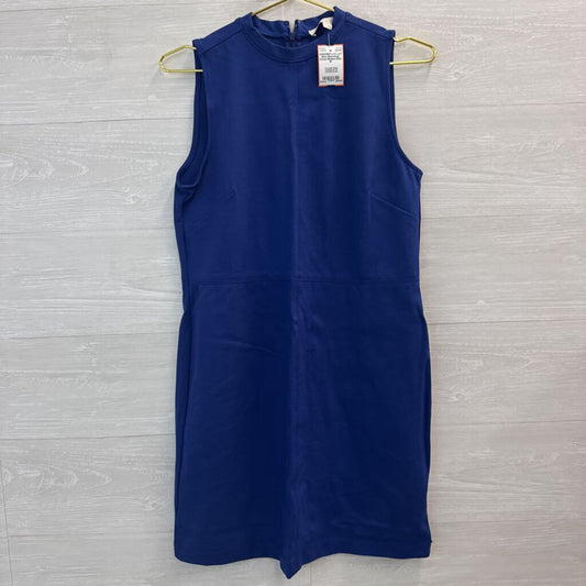 Loft Blue Sleeveless Dress Medium