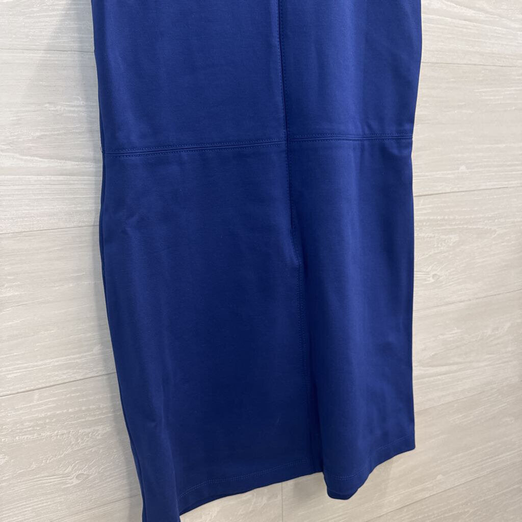 Loft Blue Sleeveless Dress Medium