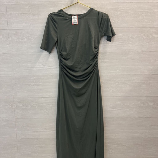 Loft Versa Green Short Sleeve Maxi Dress 4