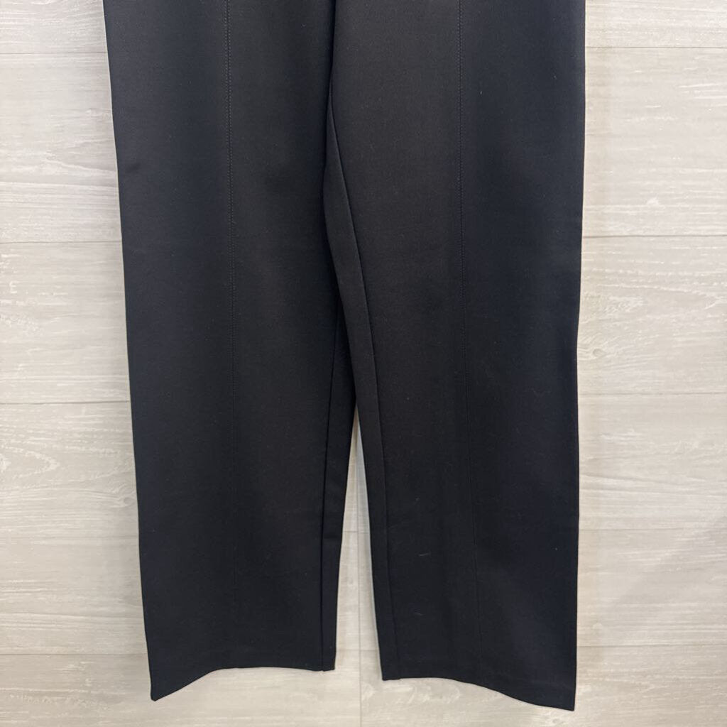 Banana Republic Black Pull On Trouser Pants Medium Tall