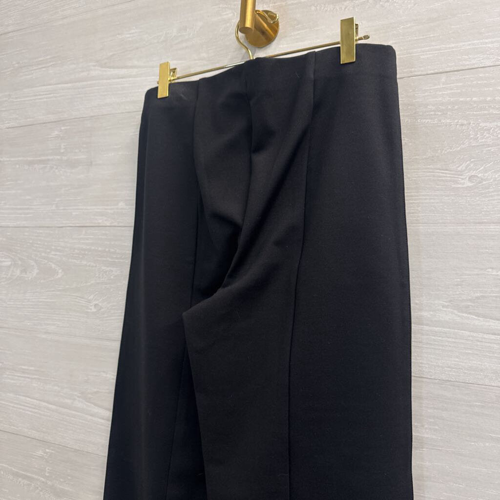 Banana Republic Black Pull On Trouser Pants Medium Tall