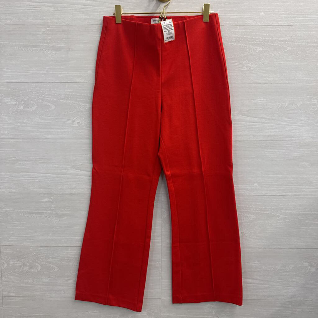 Banana Republic Red Pull On Trouser Pants Medium Petite