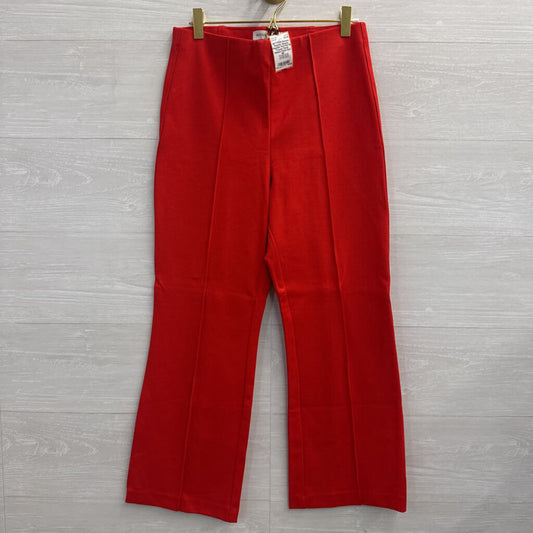 Banana Republic Red Pull On Trouser Pants Medium Petite