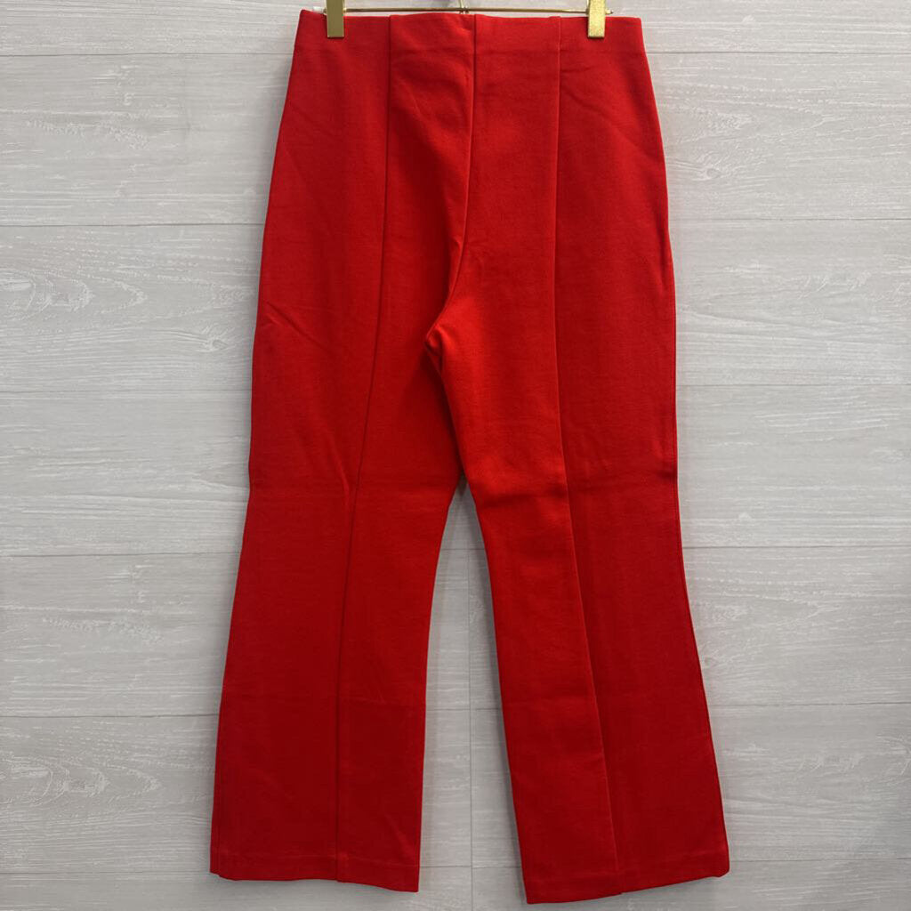 Banana Republic Red Pull On Trouser Pants Medium Petite