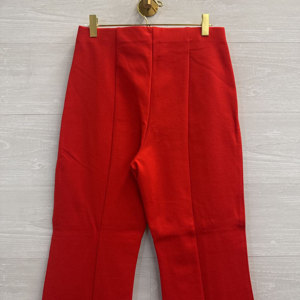 Banana Republic Red Pull On Trouser Pants Medium Petite