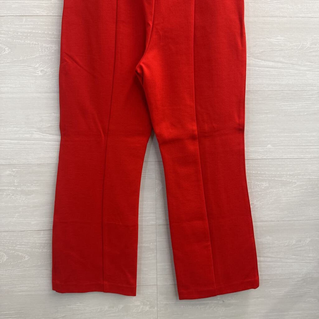 Banana Republic Red Pull On Trouser Pants Medium Petite