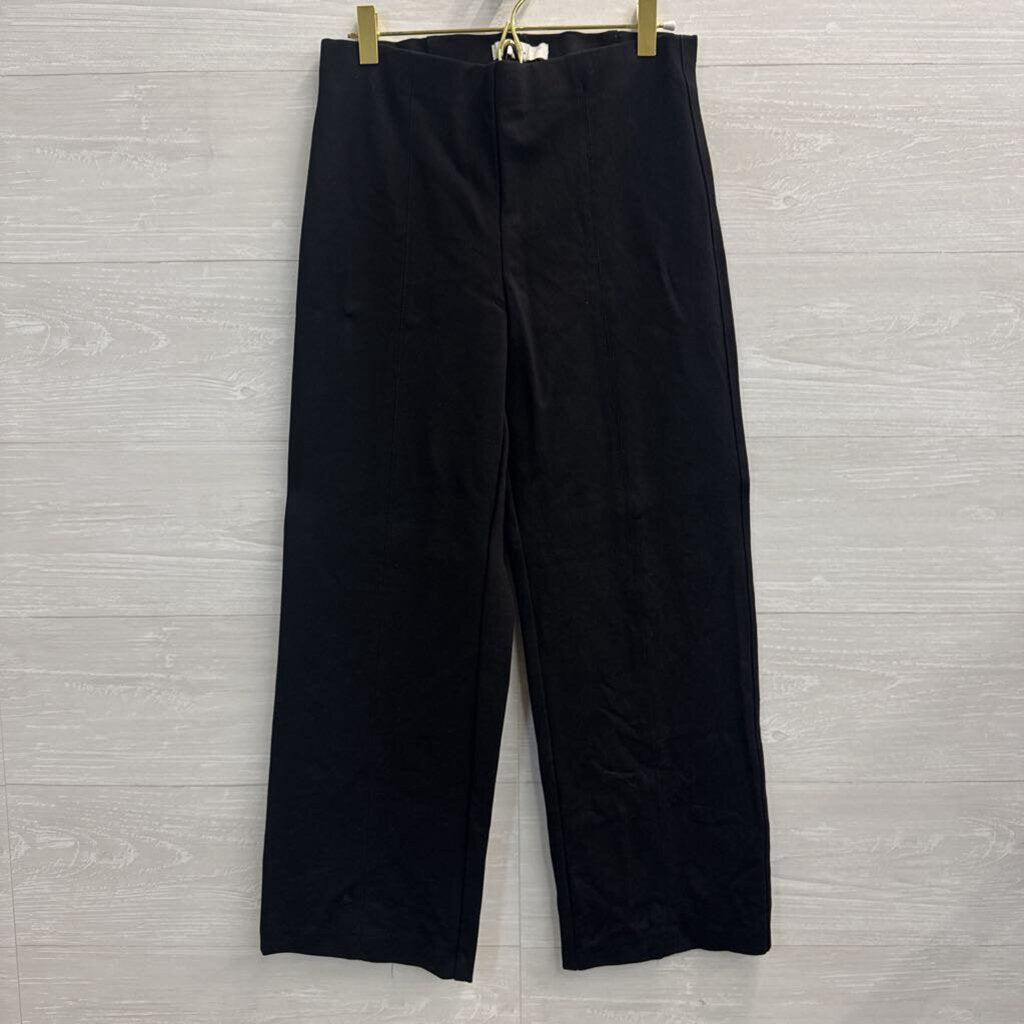 BR Black Pull On Trouser Pants Medium Petite