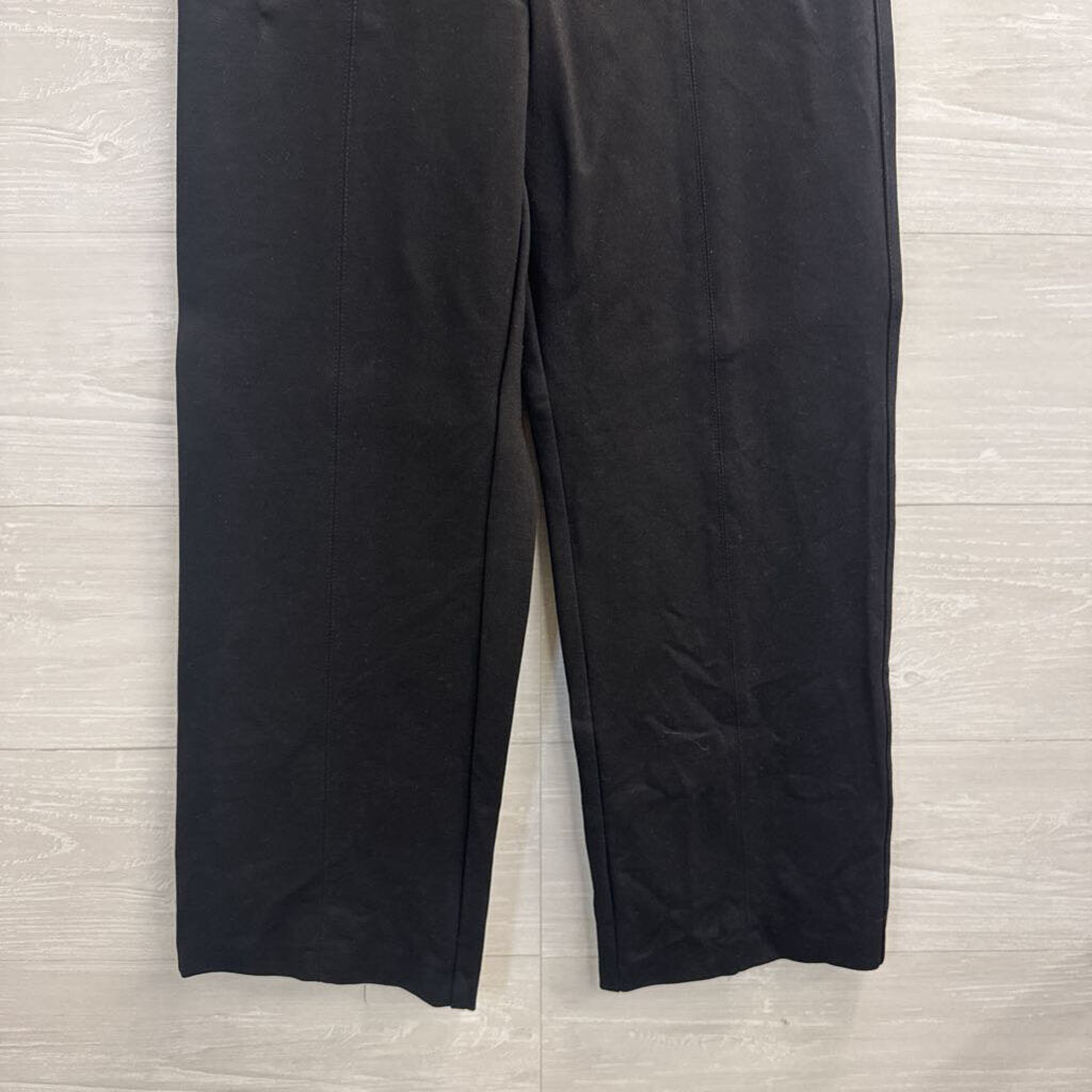 BR Black Pull On Trouser Pants Medium Petite