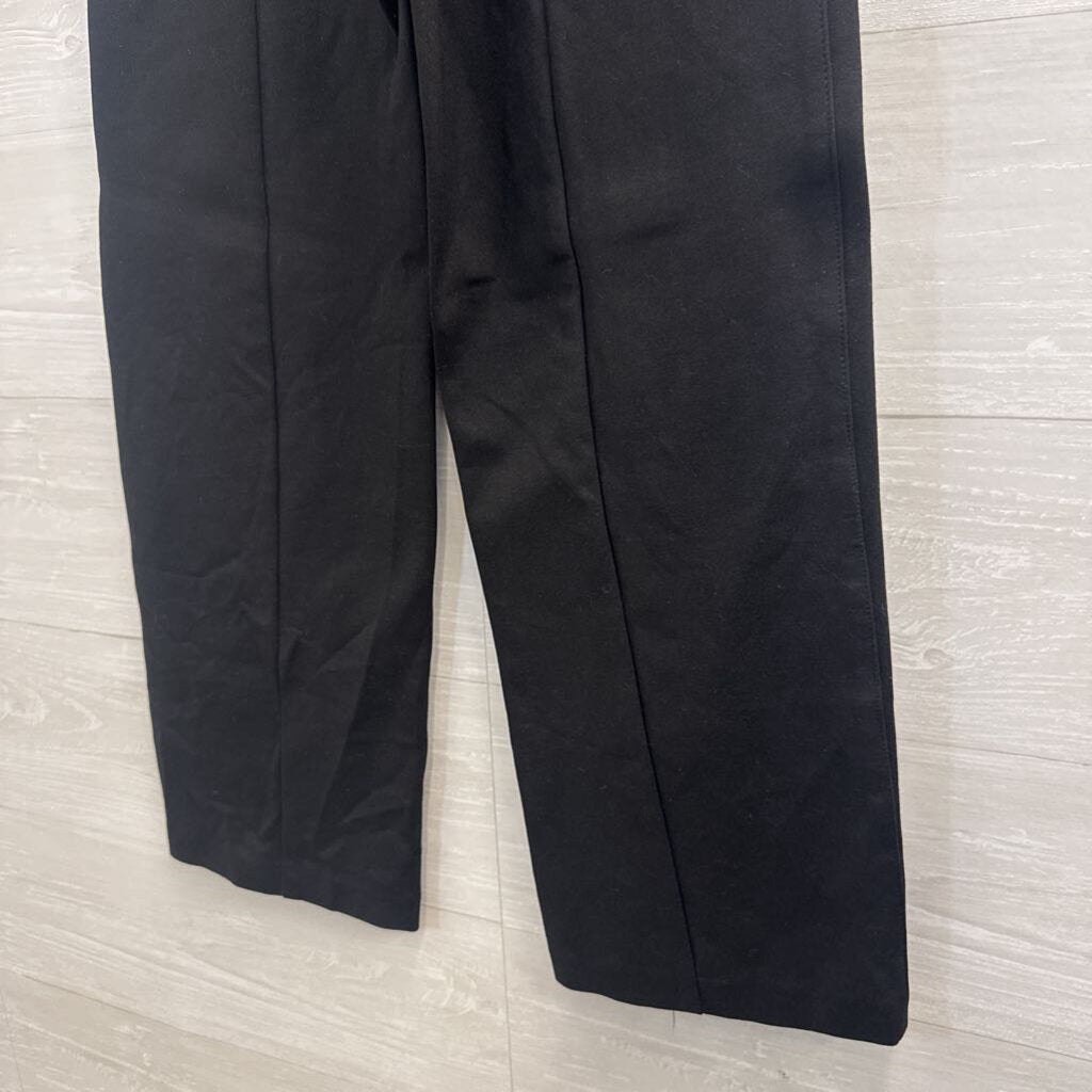 BR Black Pull On Trouser Pants Medium Petite