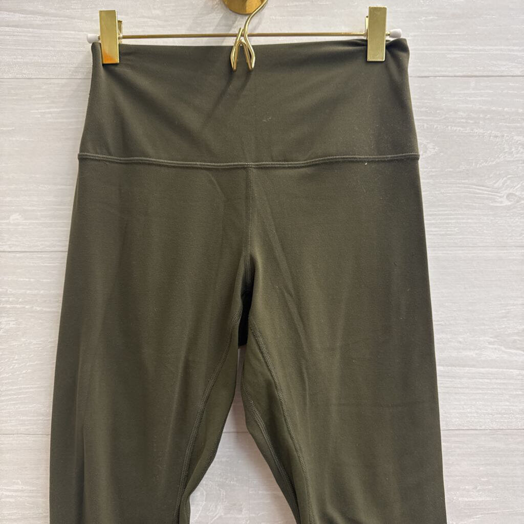 Lululemon Green Cropped Leggings 6
