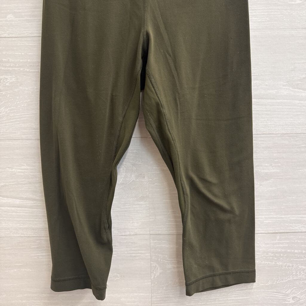 Lululemon Green Cropped Leggings 6