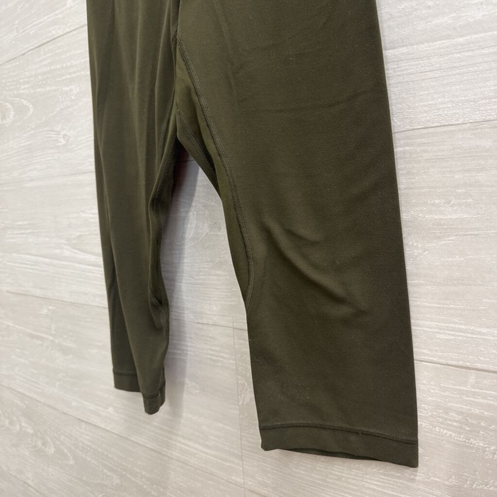 Lululemon Green Cropped Leggings 6