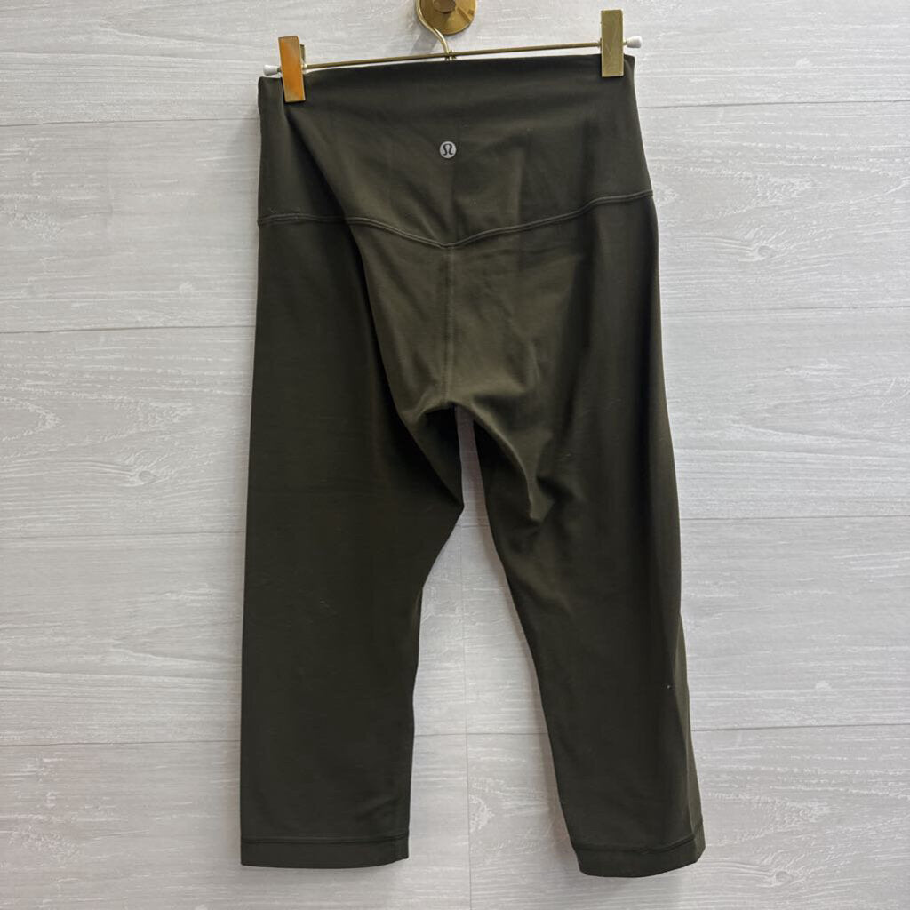 Lululemon Green Cropped Leggings 6