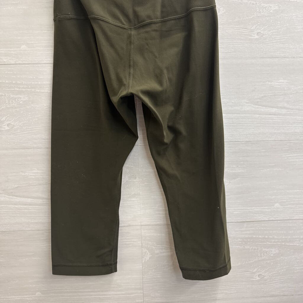 Lululemon Green Cropped Leggings 6