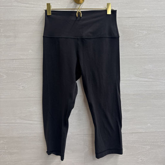 Lululemon Black Cropped Leggings 6