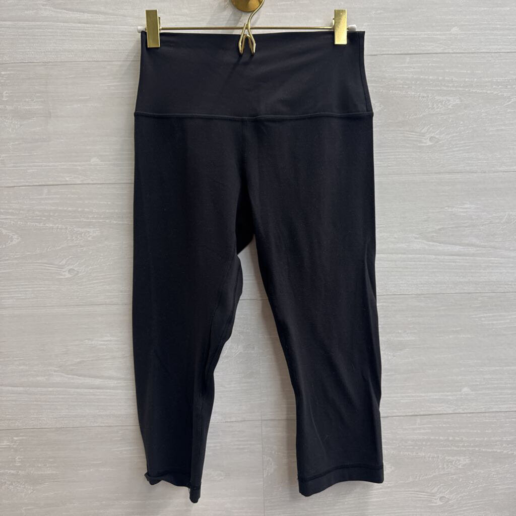 Lululemon Black Cropped Leggings 6