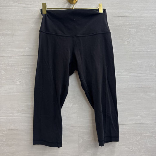 Lululemon Black Cropped Leggings 6