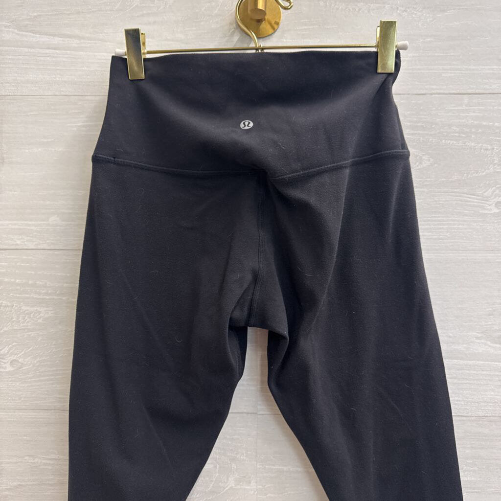 Lululemon Black Cropped Leggings 6