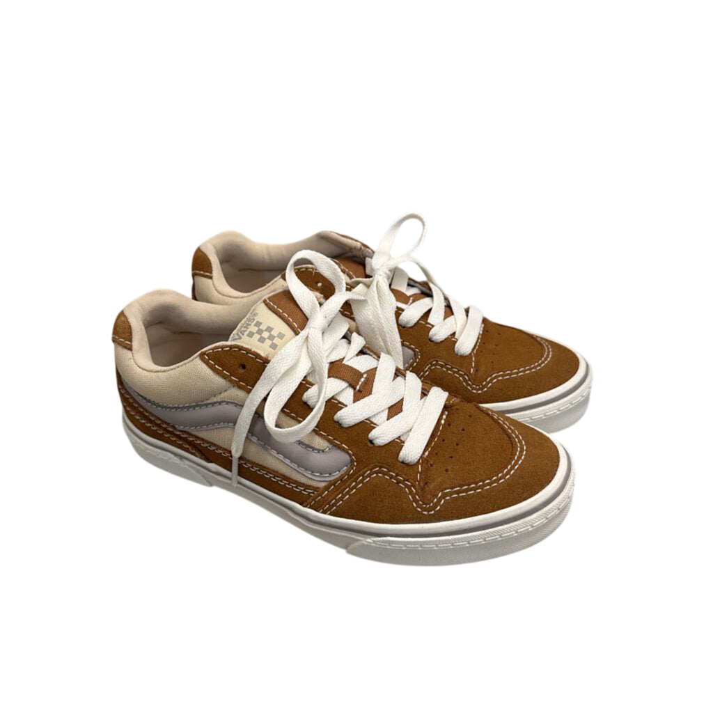 Vans Brown/ Cream Caldrone Sneakers 8