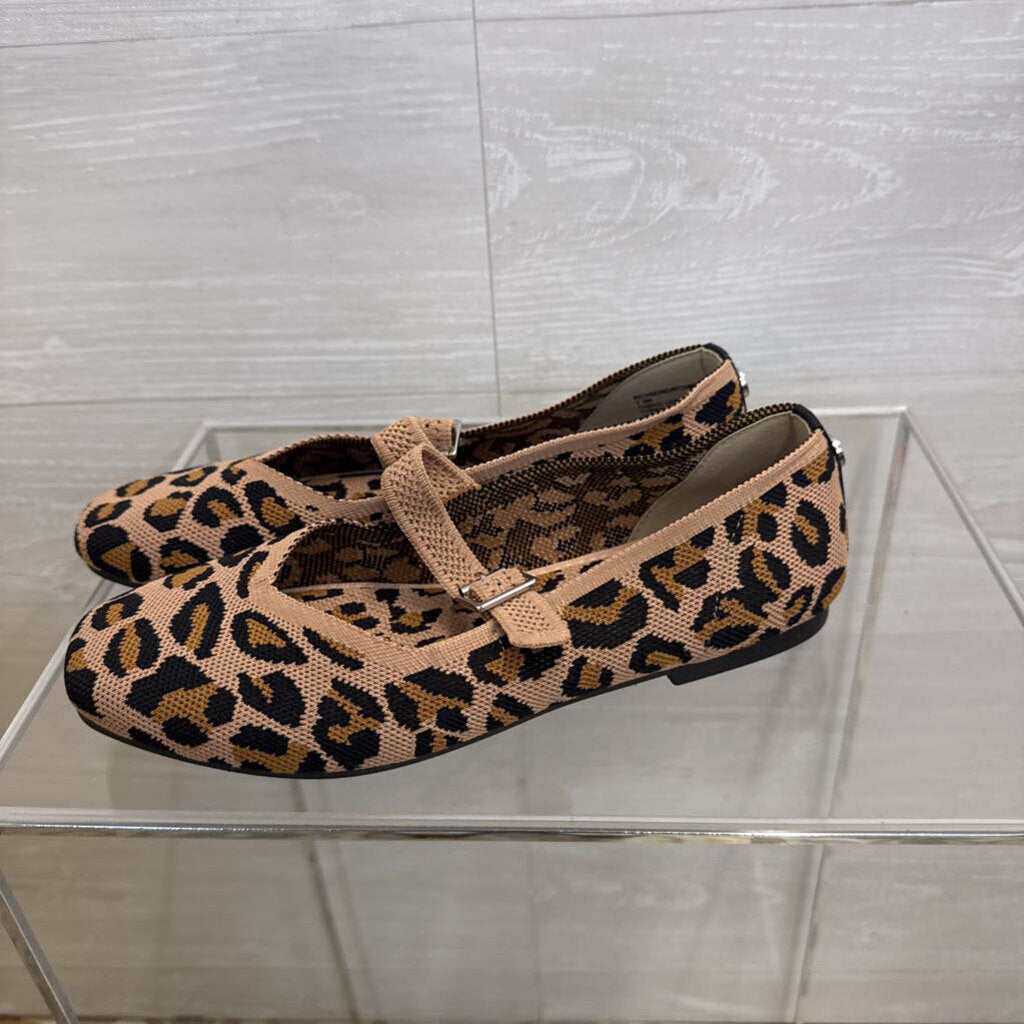 Steve Madden Leopard Print Mary Janes Flats 7.5