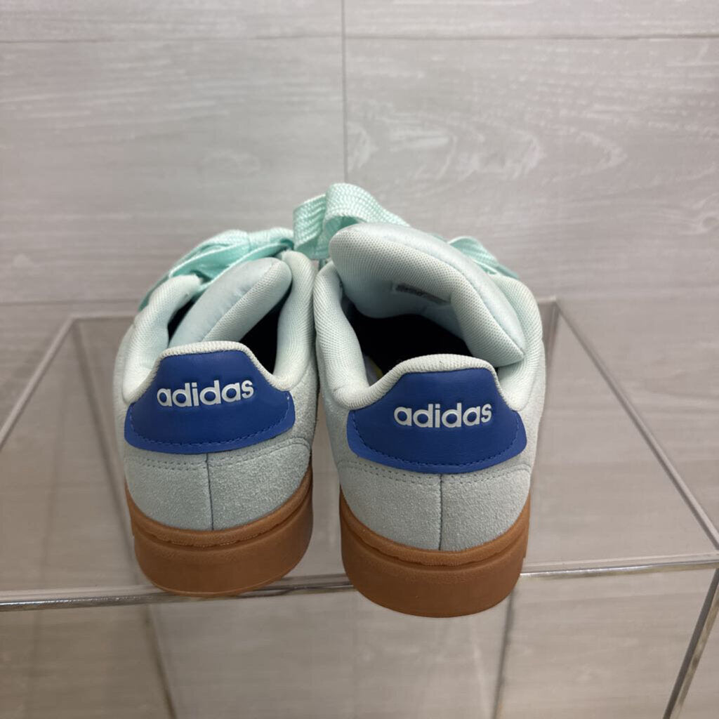 Adidas Blue Suede Grand Court Alpha Sneakers 8