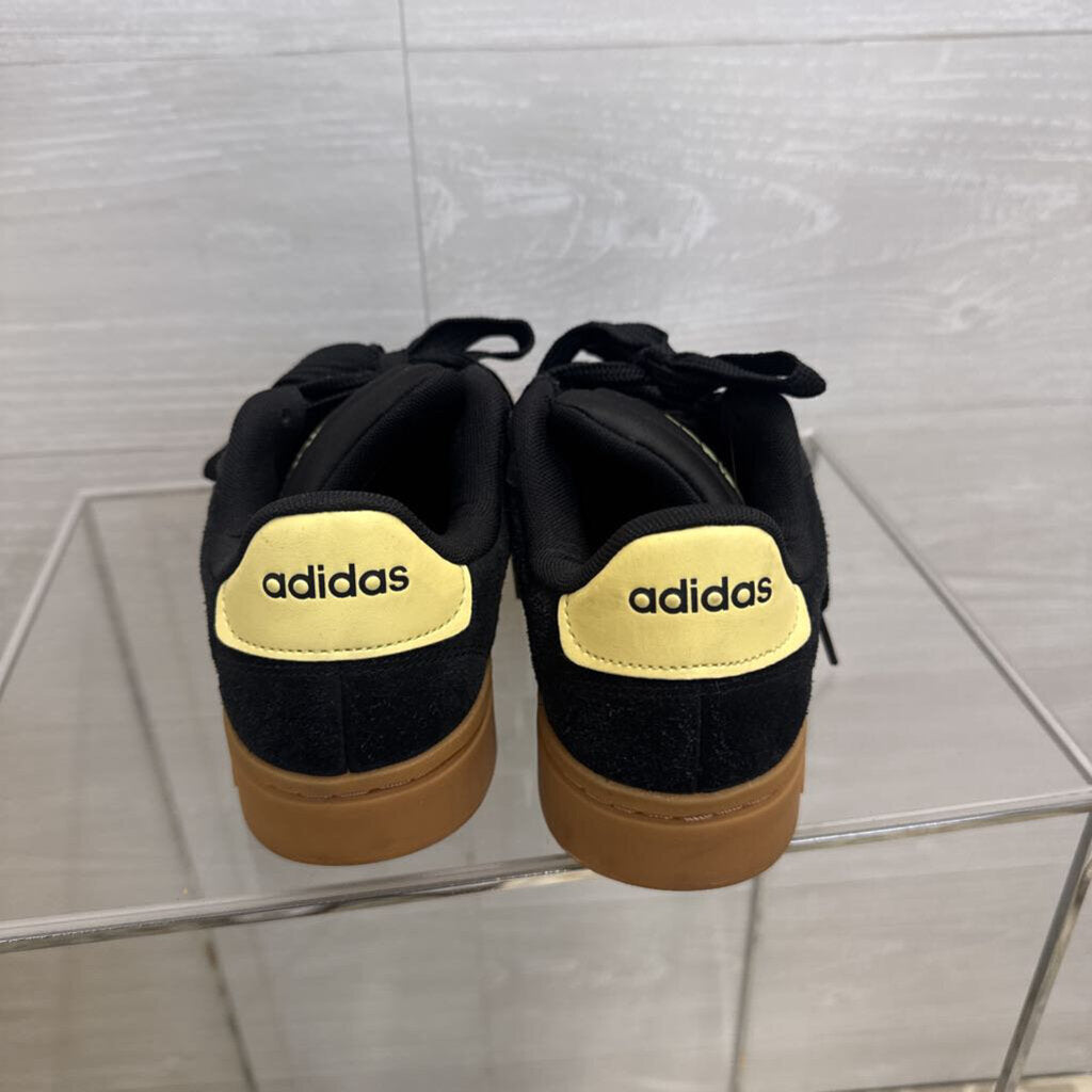 Adidas Black/ Yellow Suede Grand Court Alpha 00s Sneakers 8