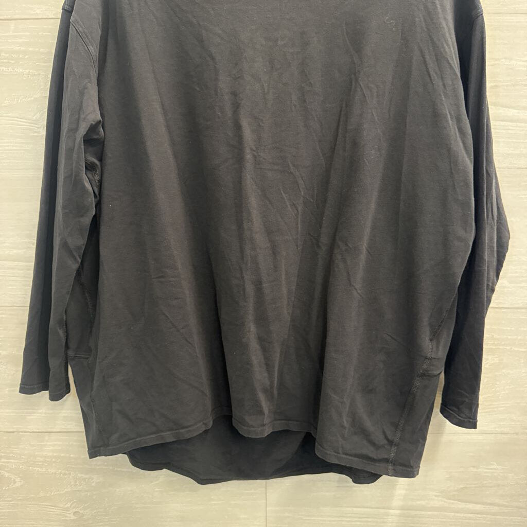 Lululemon Black Long Sleeve Athletic Top 10