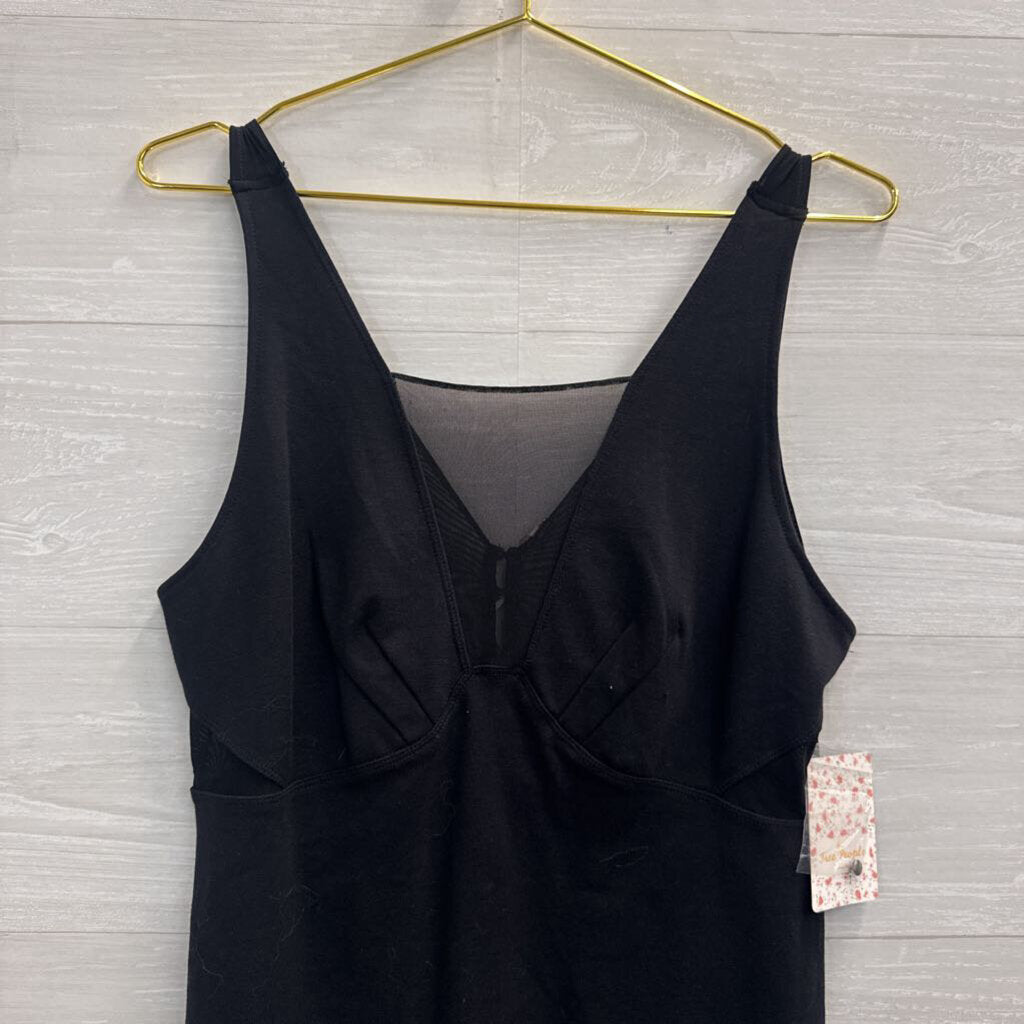 Free People Black Tank Top Large
