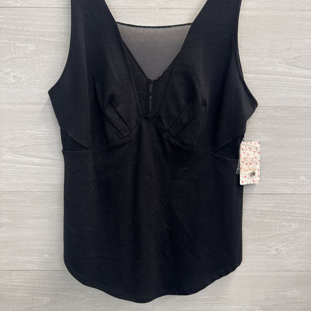 Free People Black Tank Top Large