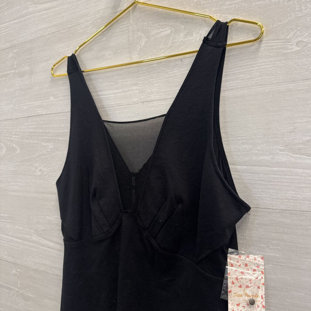 Free People Black Tank Top Large