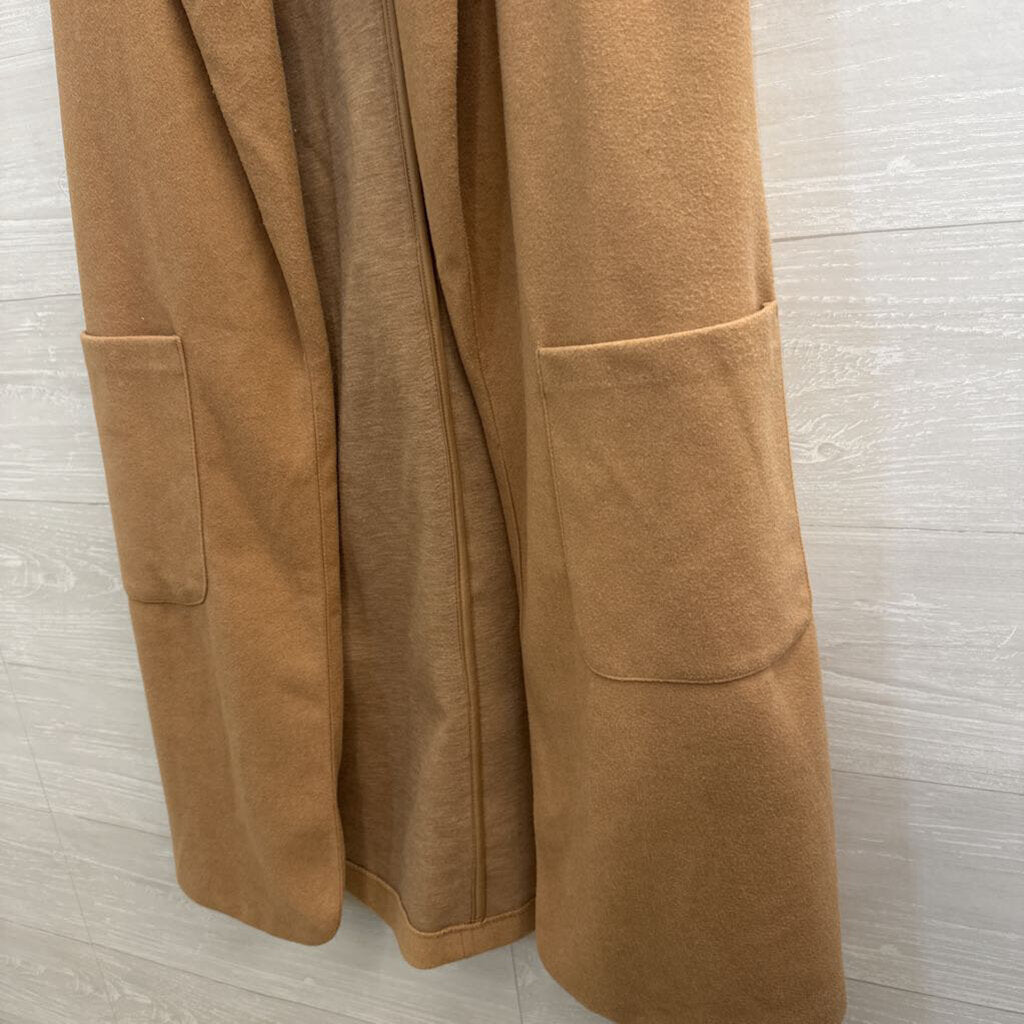 Joie Brown Long Sleeveless Vest Top Small