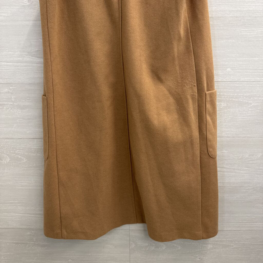 Joie Brown Long Sleeveless Vest Top Small