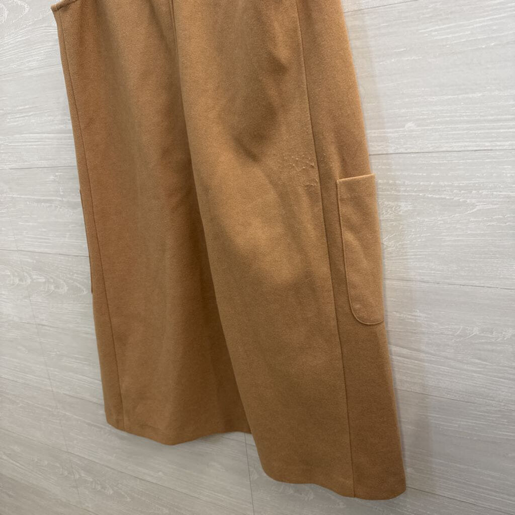 Joie Brown Long Sleeveless Vest Top Small
