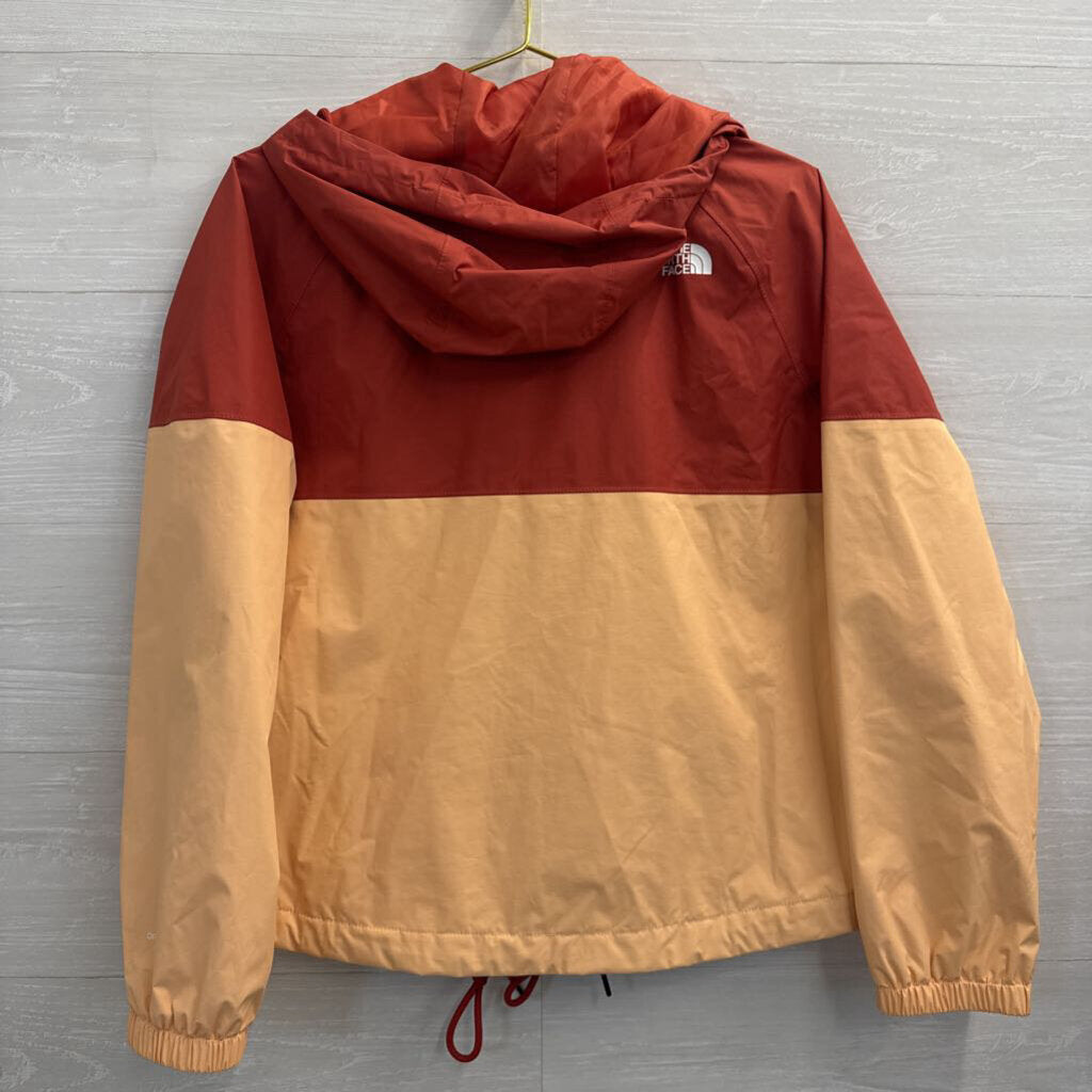 The North Face Orange/ Peach Lightweight Hooded Jacket Medium