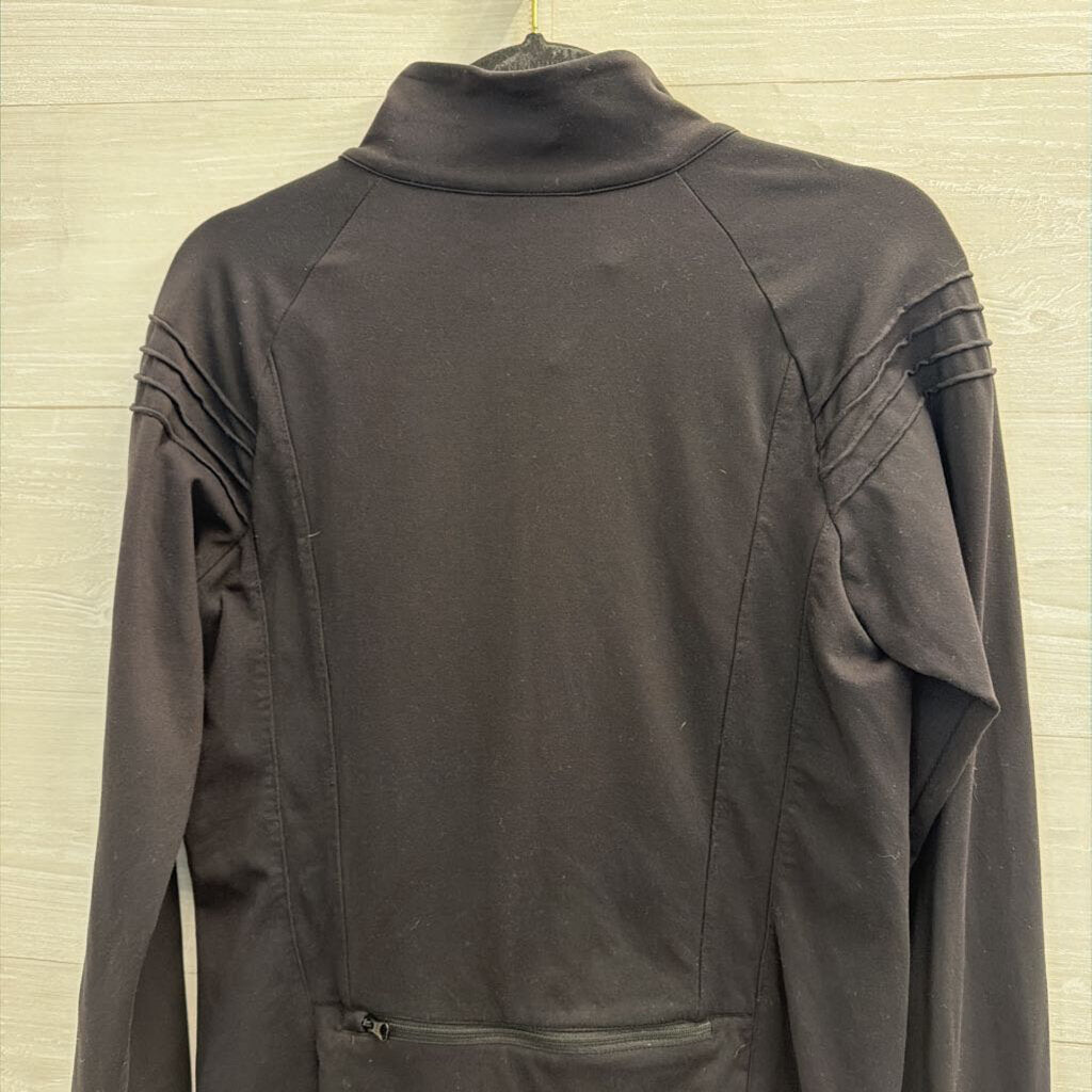 Oiselle Black Zip Up Athletic Jacket 8