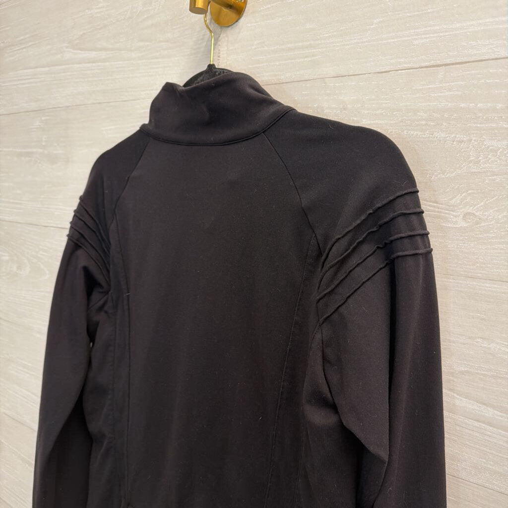 Oiselle Black Zip Up Athletic Jacket 8