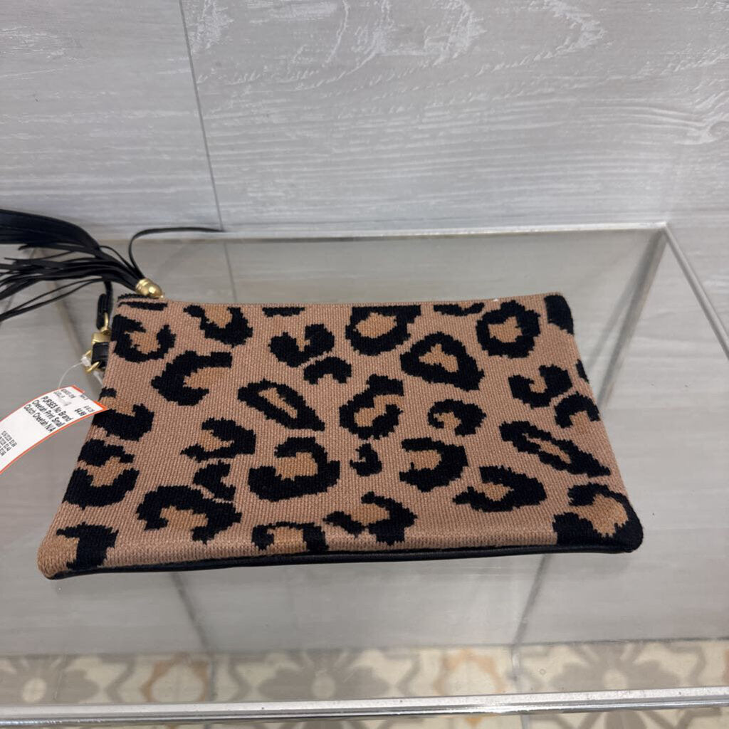 Cheetah Print Small Clutch