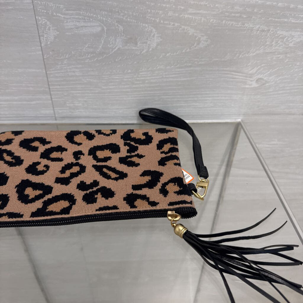 Cheetah Print Small Clutch