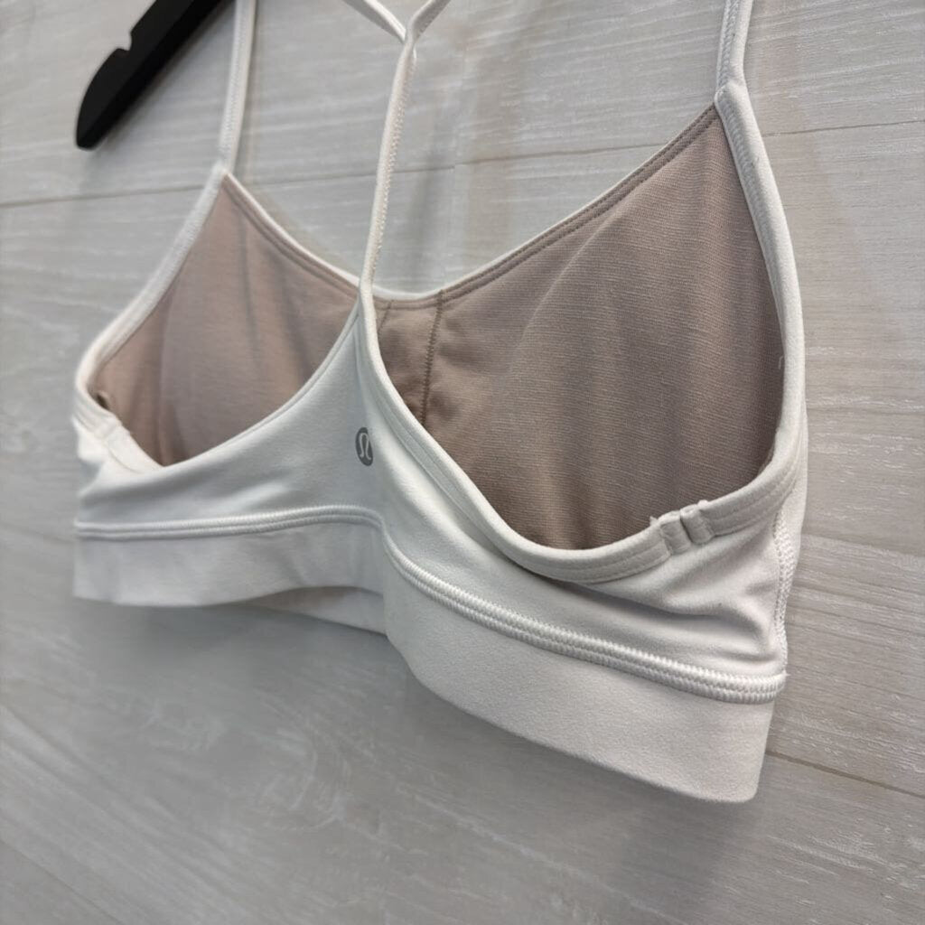 Lululemon White Sports Bra 6
